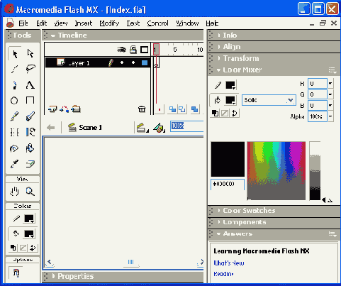    Flash MX
